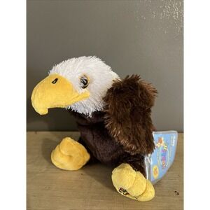 Webkinz GANZ Retired Eagle (HM214) New With Sealed Code